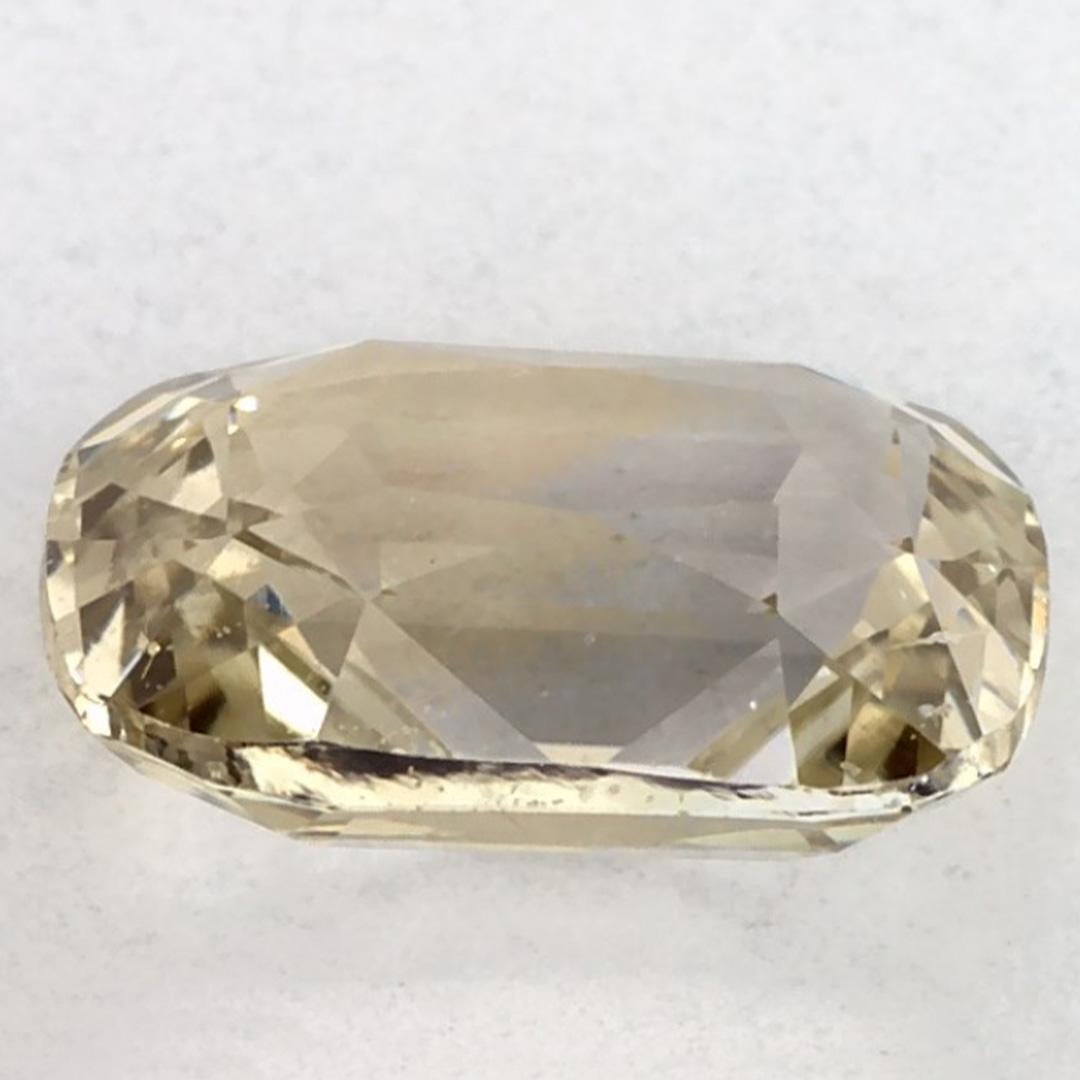 1.51 Ct Zaffiro Verde Cuscino Gemma Sfusa In condizioni Nuovo in vendita a Fort Lee, NJ