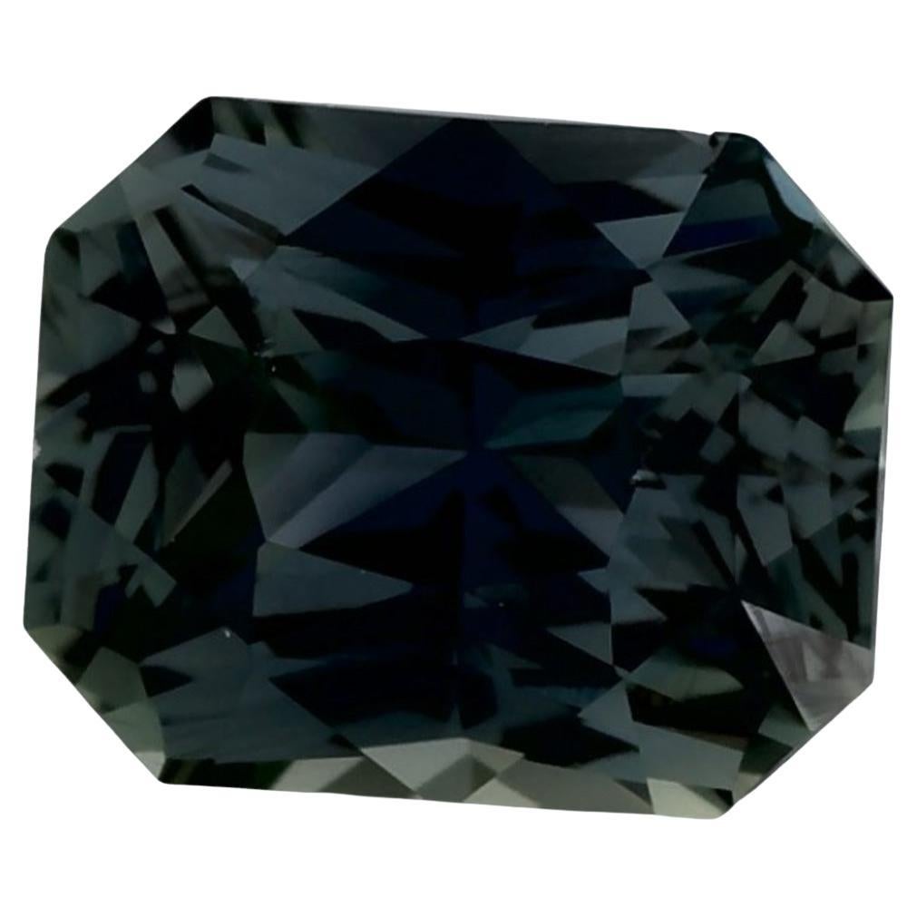 1.25 carati di zaffiro verde ottagonale sfuso