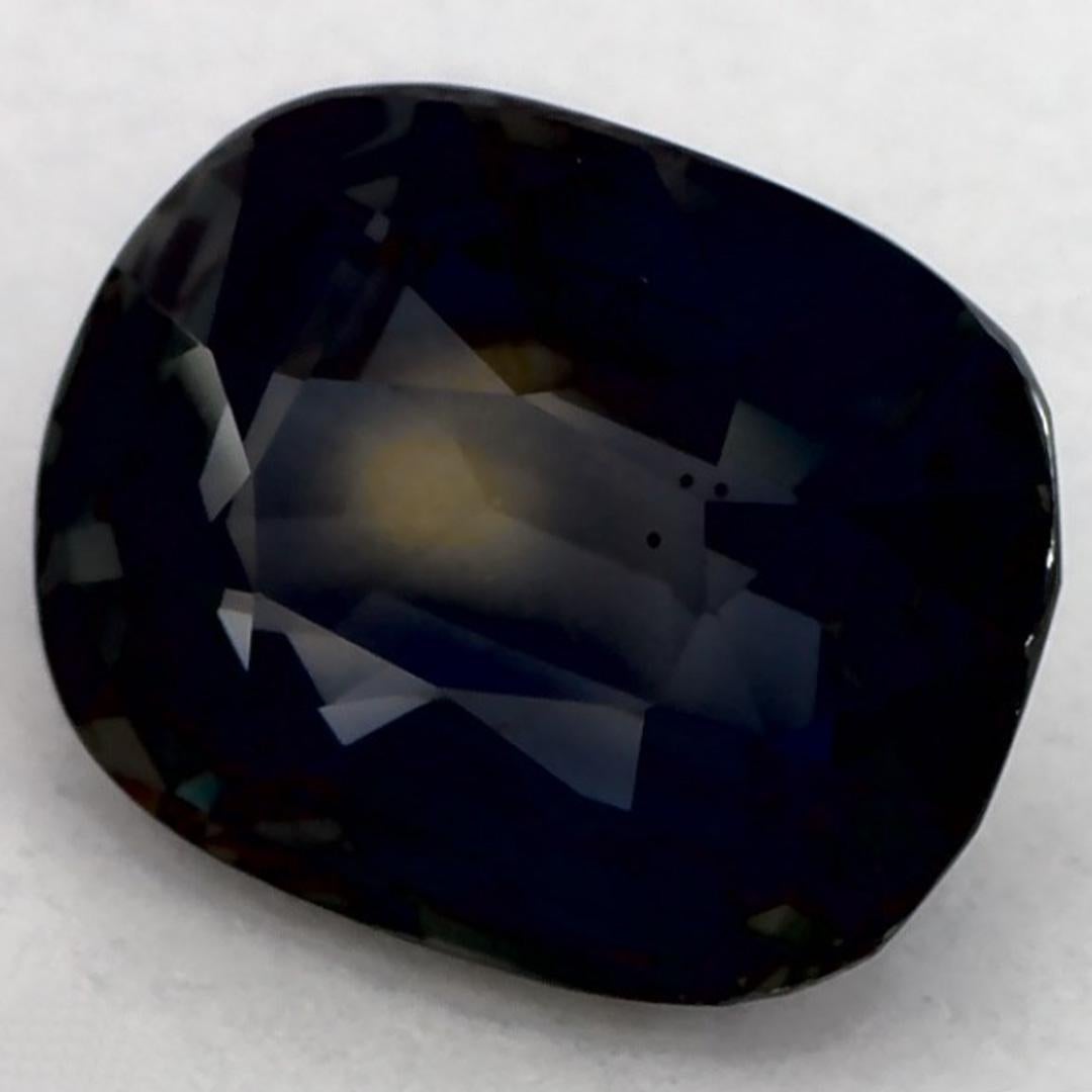 Taglio cuscino 1.71 Ct Zaffiro Verde Cuscino Gemma Sfusa in vendita
