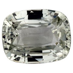 1.55 Ct Zaffiro Verde Cuscino Gemma Sfusa