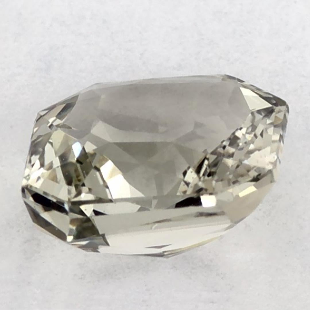 Gema suelta de zafiro verde octogonal de 1.64 qt en Nuevo estado para la venta en Fort Lee, NJ