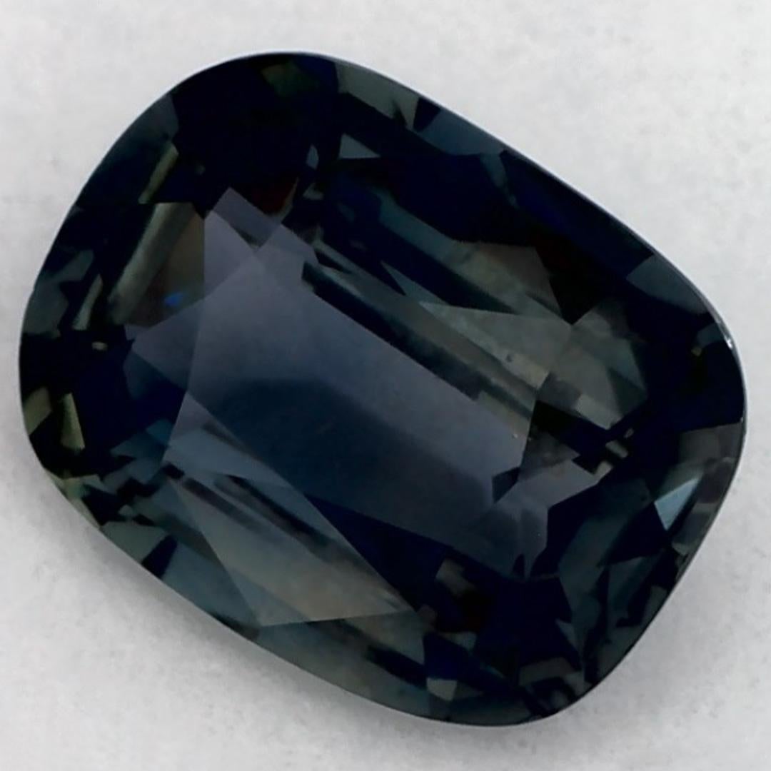 Taglio cuscino 1.15 Ct Zaffiro Verde Cuscino Gemma Sfusa in vendita
