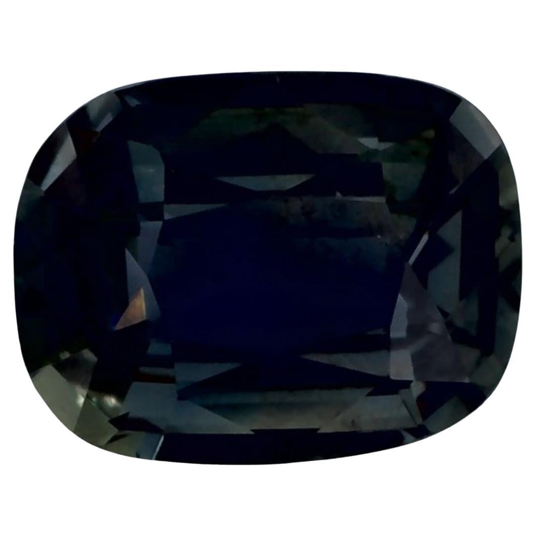 1.15 Ct Zaffiro Verde Cuscino Gemma Sfusa