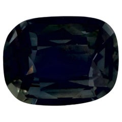 1.15 Ct Zaffiro Verde Cuscino Gemma Sfusa