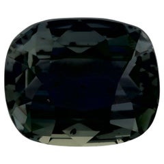 1.69 Ct Zaffiro Verde Cuscino Gemma Sfusa