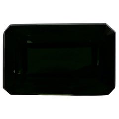 3.11 Ct Green Sapphire Octagon Loose Gemstone (pierre précieuse en vrac)