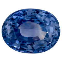 1.99 qt Zafiro Azul Oval Gema Suelta