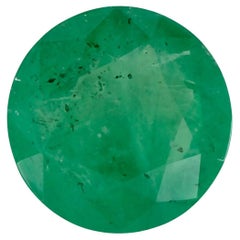 1.41 Ct Emerald Round Loose Gemstone