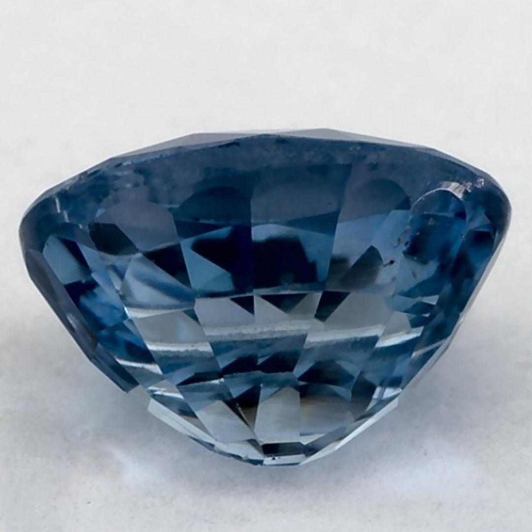 2.03 Karat Blauer Saphir Oval Loser Edelstein im Zustand „Neu“ im Angebot in Fort Lee, NJ