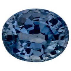 2.03 carati di zaffiro blu ovale sfuso