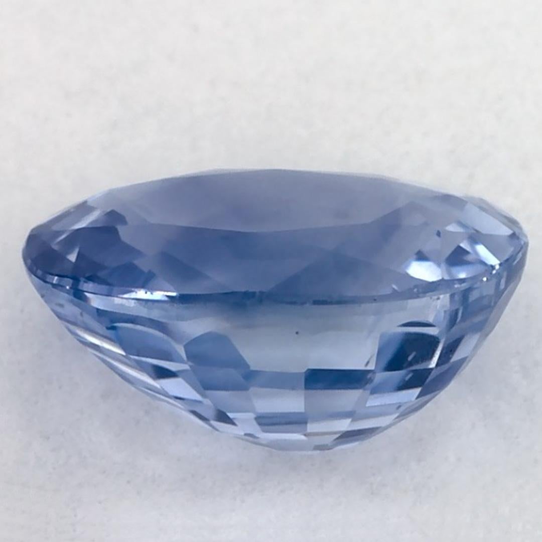 2.07 carati di zaffiro blu ovale sfuso In condizioni Nuovo in vendita a Fort Lee, NJ