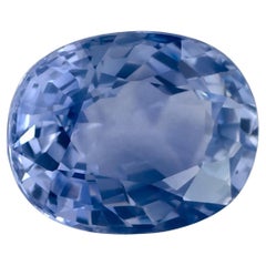 2.07 carati di zaffiro blu ovale sfuso