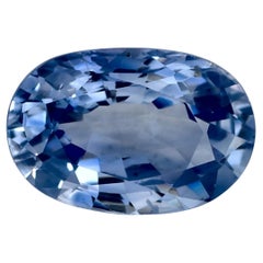 2.18 carati di zaffiro blu ovale sfuso
