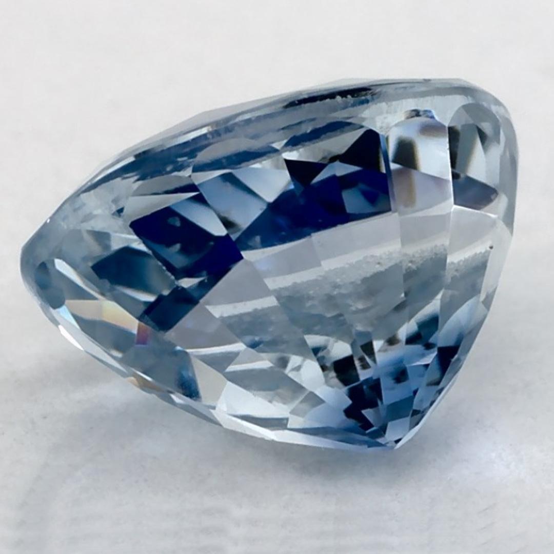 2.56 carati di zaffiro blu ovale sfuso In condizioni Nuovo in vendita a Fort Lee, NJ