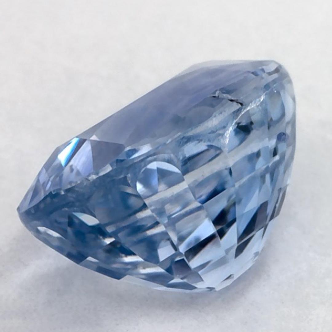2.60 carati di zaffiro blu ovale sfuso In condizioni Nuovo in vendita a Fort Lee, NJ