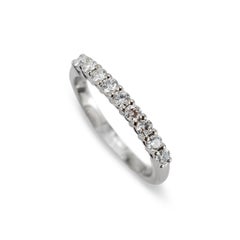 Tiffany & Co. Tiffany Forever Platinum 0.27ctw Half-Circle Diamond Band Ring