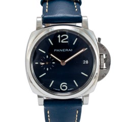 Panerai Luminor Due 38 mm PAM01273 – Automatikuhr aus Edelstahl mit blauem Zifferblatt