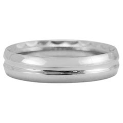Tacori Herren-Ehering „Platinum Classic“ mit „Streamline“-Oberfläche
