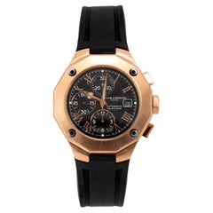 Baume ET Mercier Riviera Chronometer 43MM 65586 18K Rose Gold Automatic Watch
