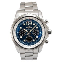 Breitling Chronospace 46MM A23360 Blue Dial Stainless Steel Automatic Watch