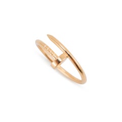 Cartier Juste Un Clou Small Model 18K Yellow Gold Band Ring