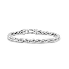 Men’s David Yurman 925 Silver 6MM Wheat Chain Link Bracelet