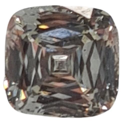 2.05 Carat Cushion Cut Natural Loose Diamond M/VS2 GIA Certified For Sale