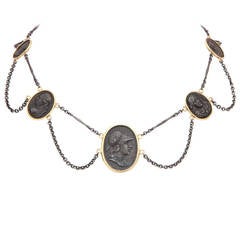 Grace the Neckline in Georgian Berlin Iron Garlands 12