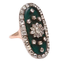 Opulent, Rare, Georgian Diamond Ring