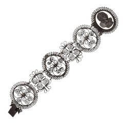 A Wondrous Georgian Berlin Iron Bracelet 9