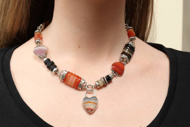 Scottish sale agate necklace