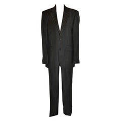 Christian LaCroix Men's Multi-Color Pinstripe Wool Suit 8