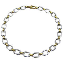 Cartier Stainless Steel Gold Bracelet