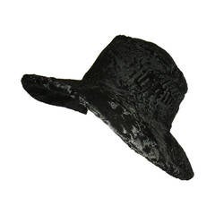 Vintage Patricia Underwood  Astrakhan hat