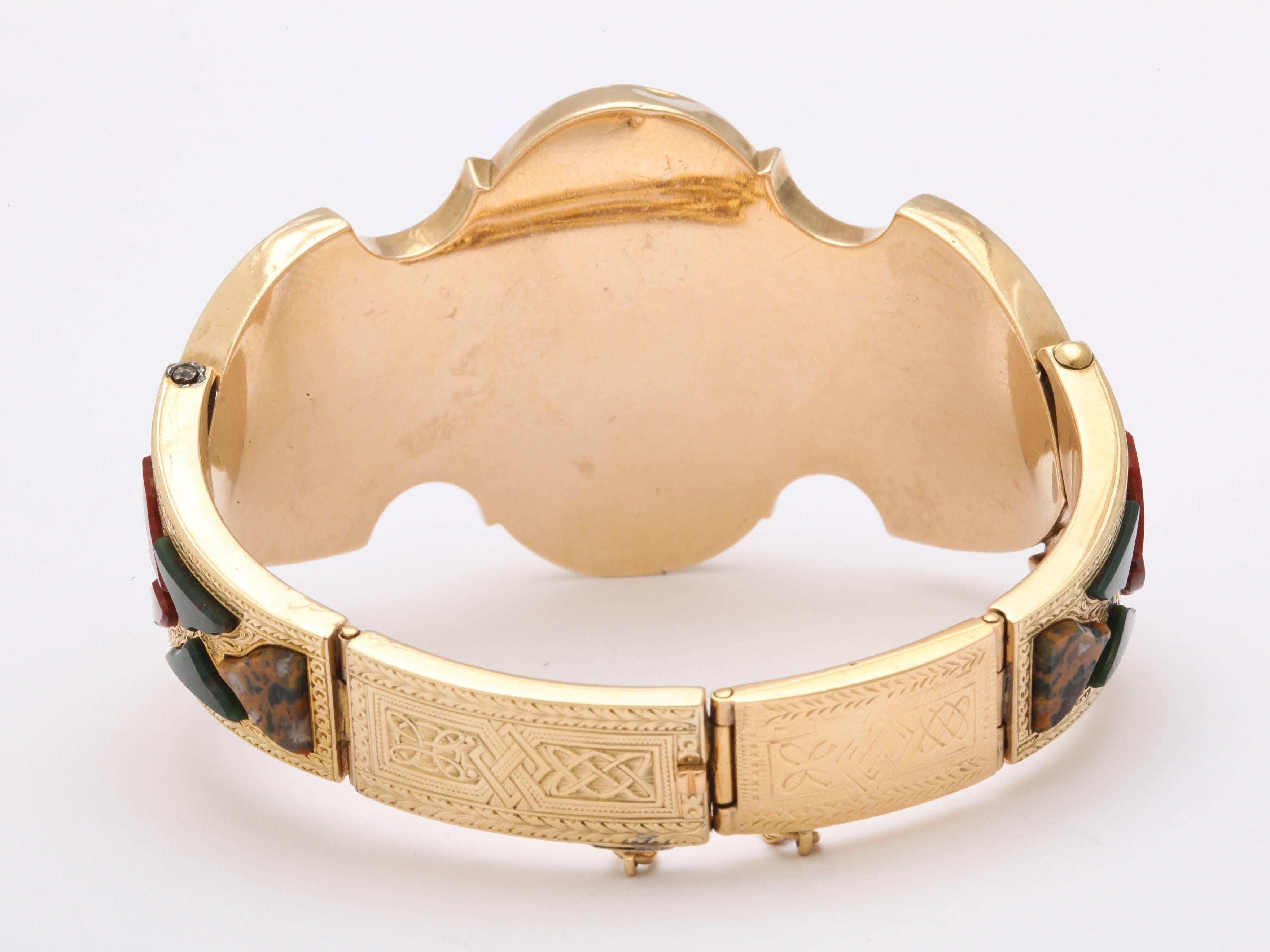 scottish agate bracelet