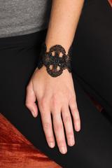 A wide and Fanciful Antique Georgian Berlin Iron Bracelet