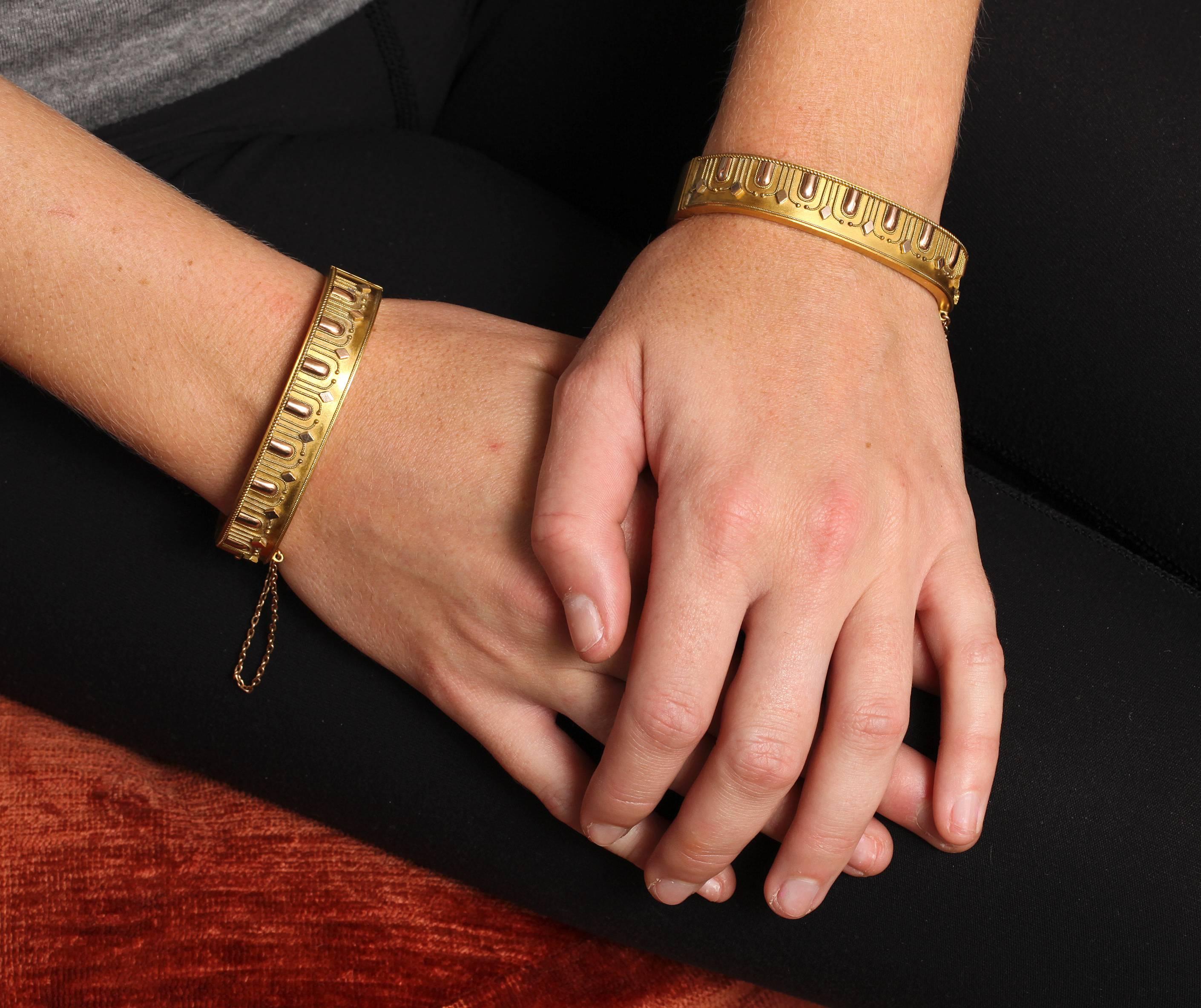 Two by Two: A Pair of Gold Wedding Bracelets 3