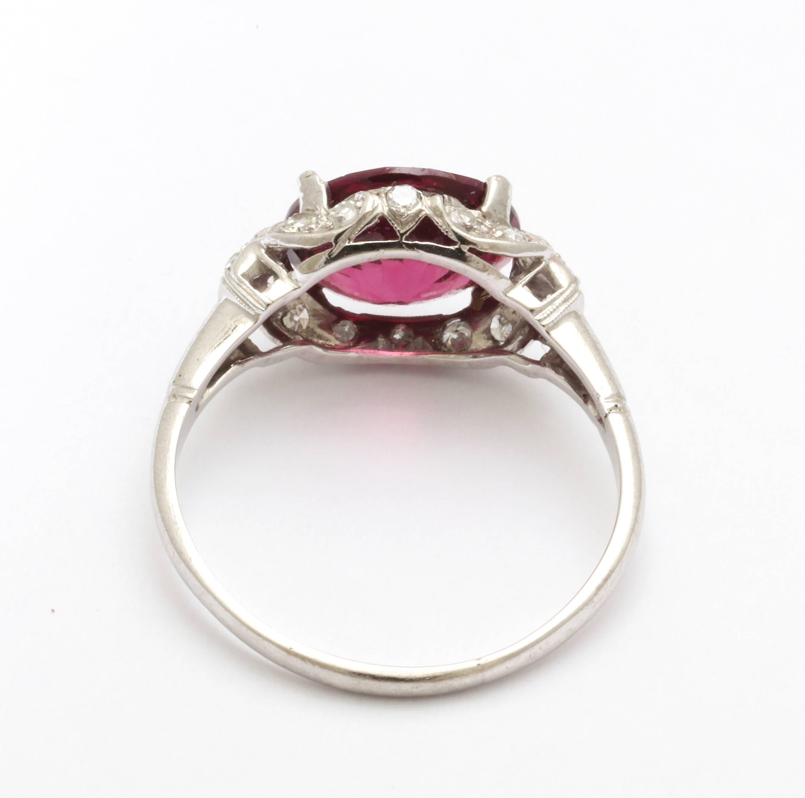 vintage rhodolite garnet engagement rings