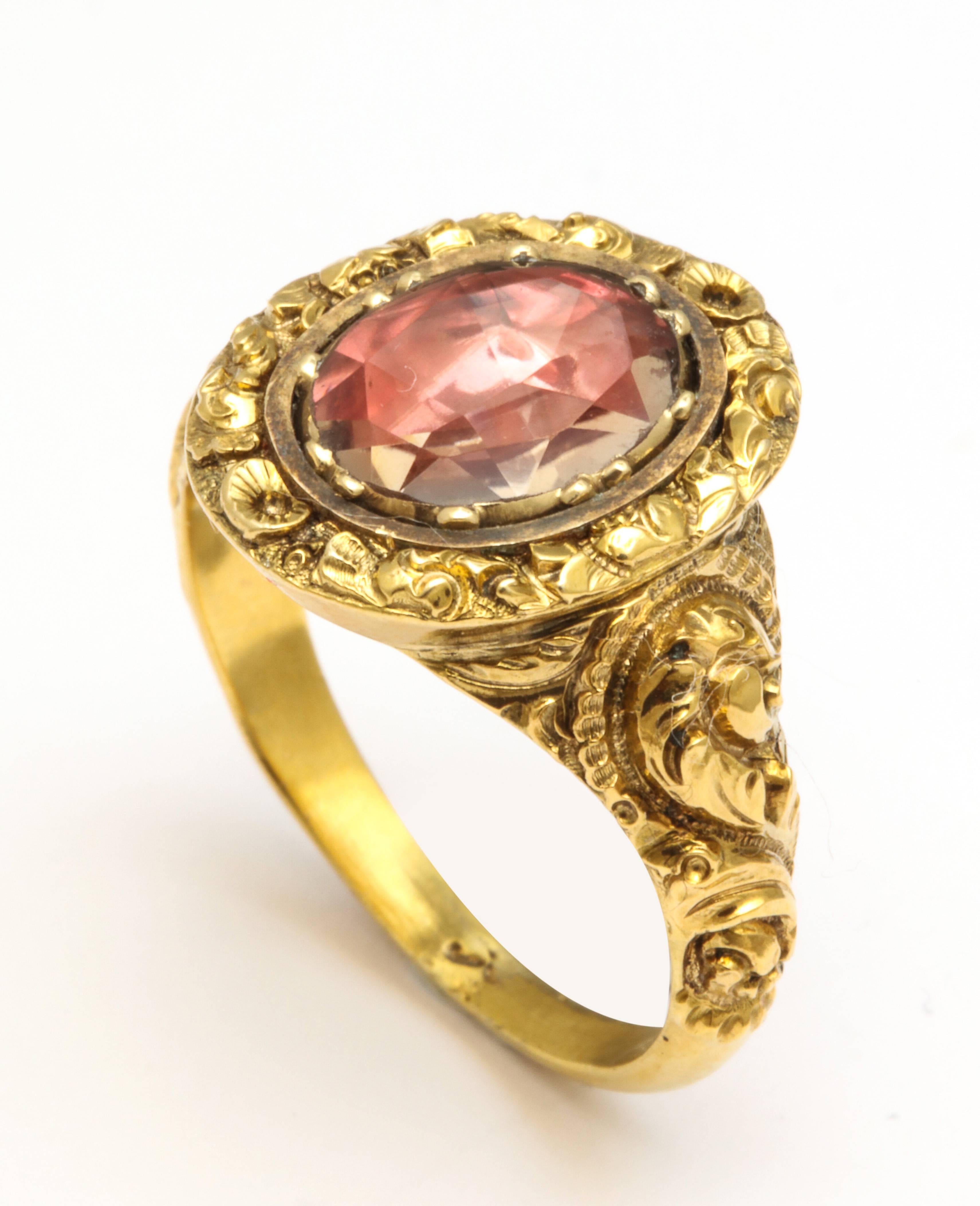 pink rock ring