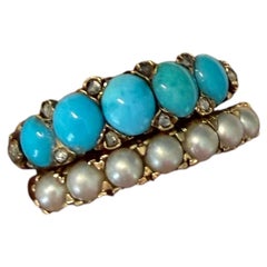 Vintage Akoya Pearl Band Ring