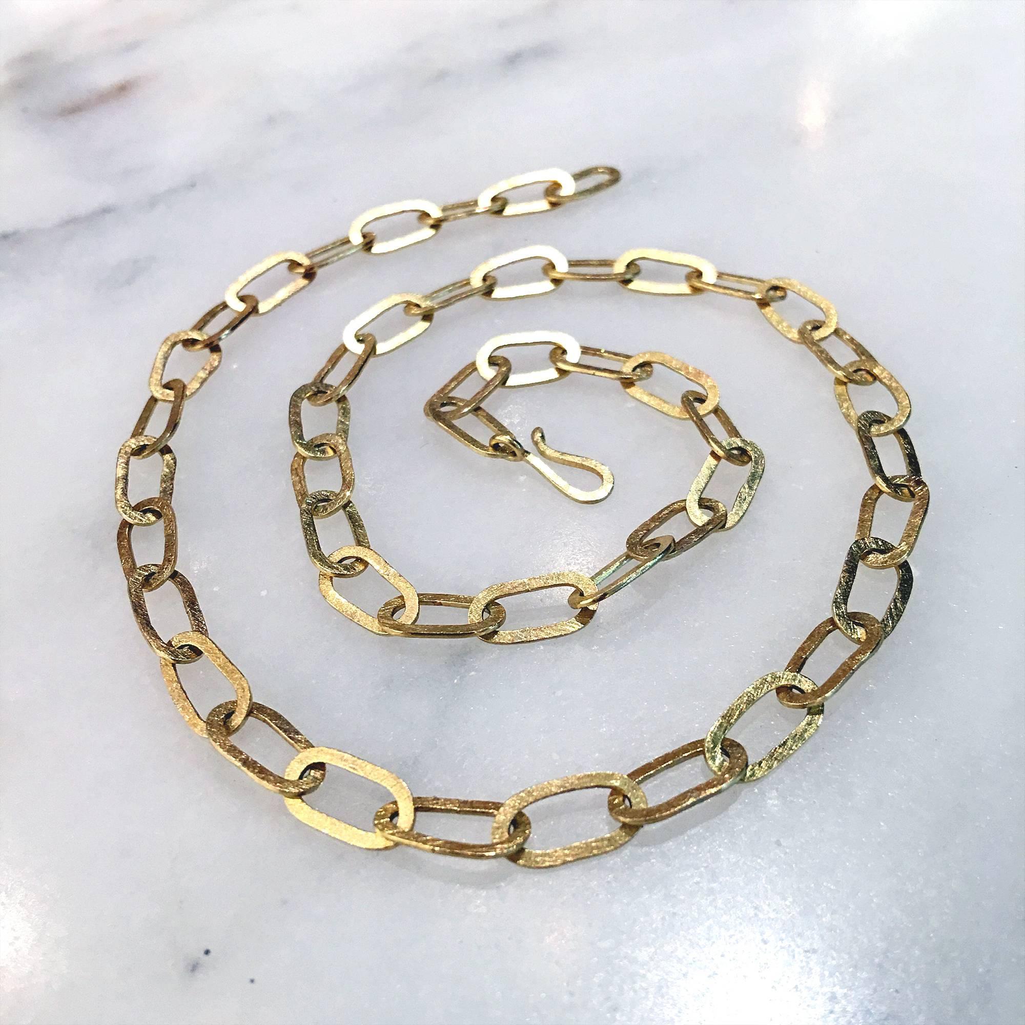 handmade gold chains