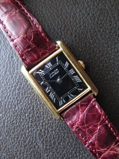 Cartier Tank Watch, circa 1980s 