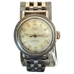 Wyler Incaflex Automatic Watch ca'1940's Steel