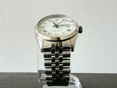 Rolex Datejust « Buckley » cadran romain, 1981, acier inoxydable, bracelet Jubilee