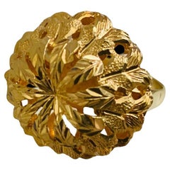 Anillo Filigrana Oro 18Kt