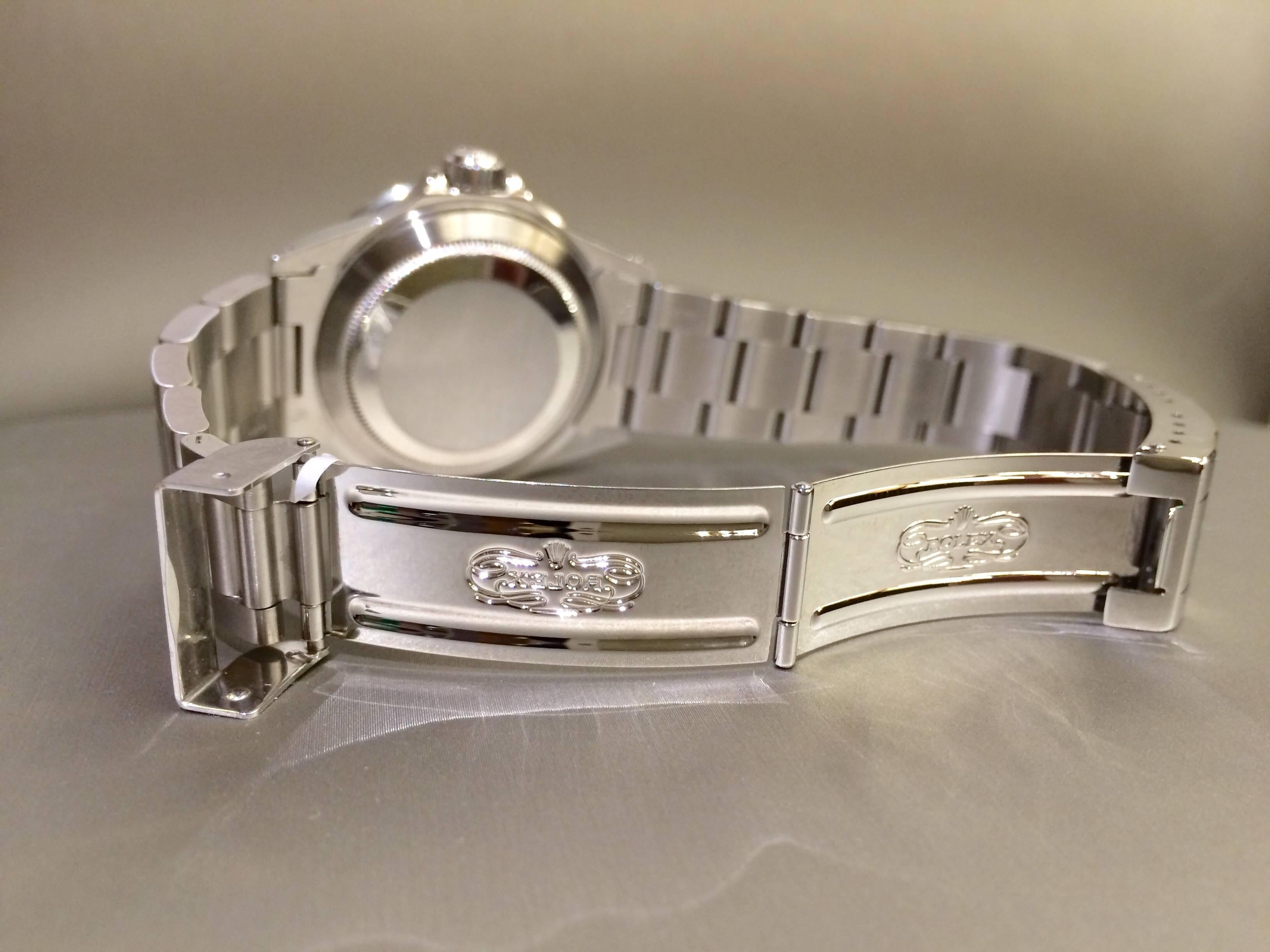 Men's Rolex Stainless Steel Submariner Date Wristwatch Ref 11610