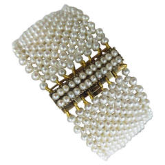 Antique Seed Pearl Bracelet