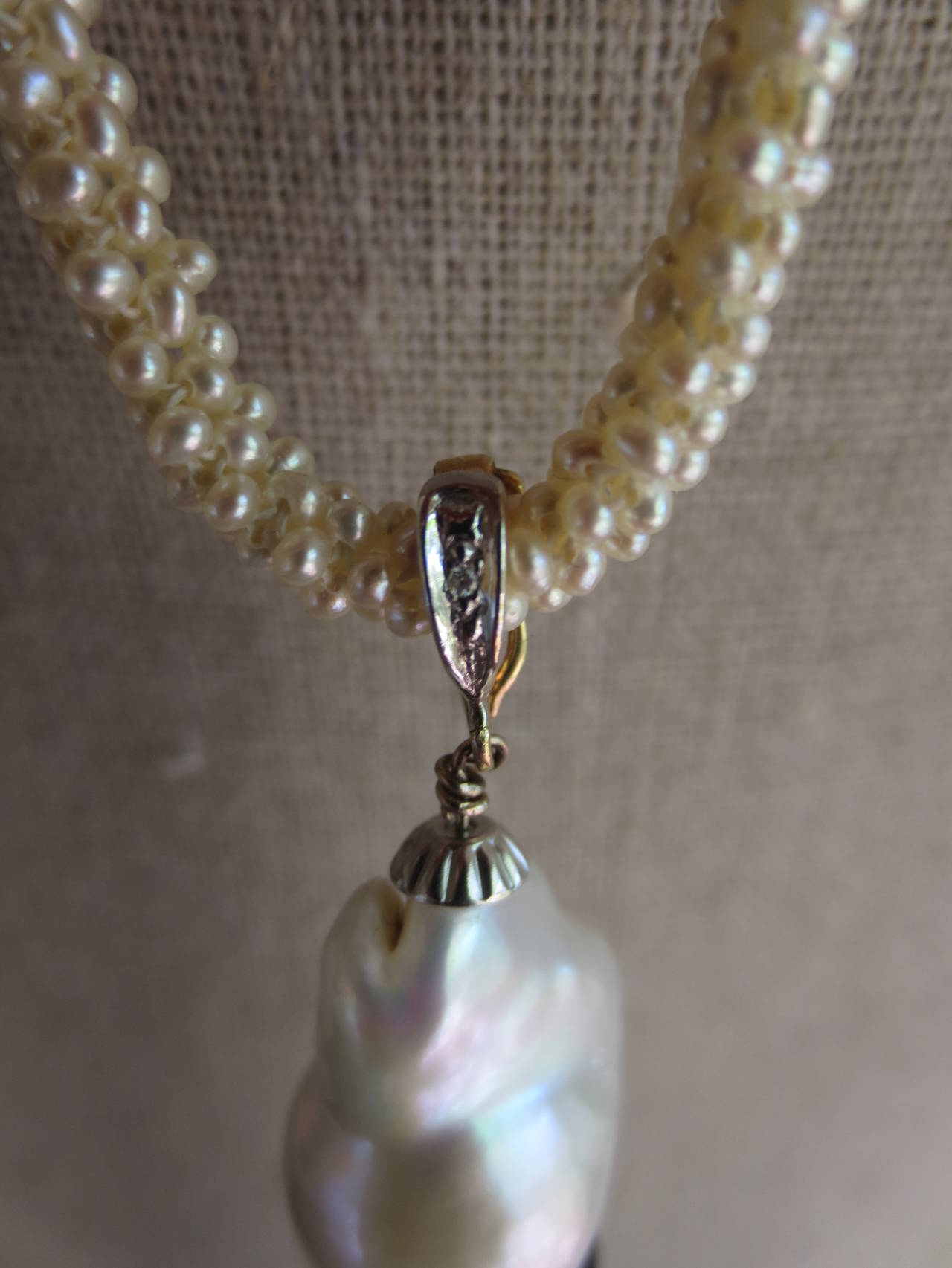 Marina J Seed Pearl Long RopeLike Sautoir Necklace with Tassel For