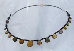 Marina J. Tourmaline Spinel Silver Necklace