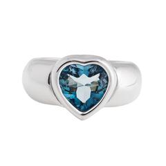 PIAGET Blue Topaz White Gold  Ring 